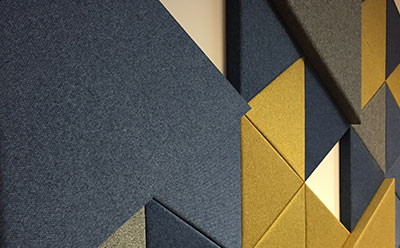 kumaş kaplı duvar paneli